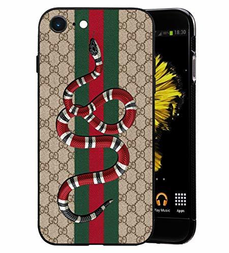 Social Toxdi GG Logo iPhone 7/8 Plus Funda, Carcasa Silicona Protector Anti-Choque Ultra-Delgado