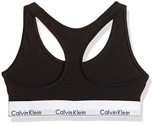 Calvin Klein 0000F3785E, Sujetador para Mujer, Negro