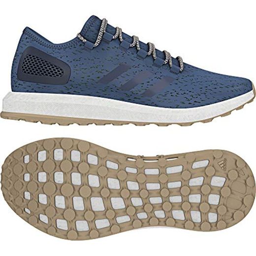 Adidas Pureboost, Zapatos para Correr para Hombre, Azul