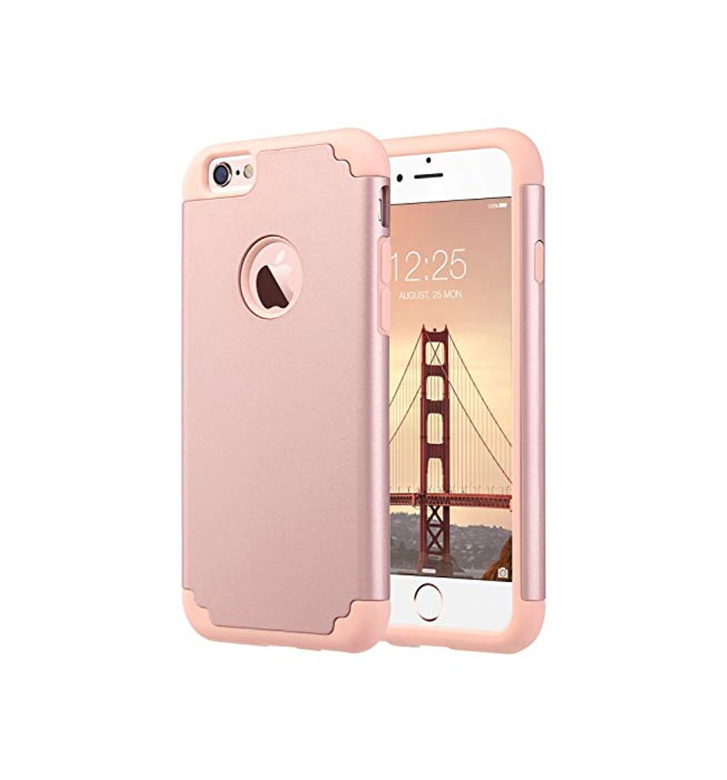 Electronic ULAK iPhone 6S Caso, iPhone 6 Caso Funda Carcasa de Doble Capa