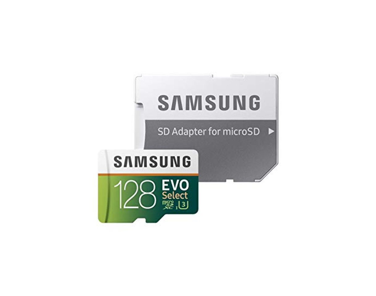 Producto Samsung EVO Select - Tarjeta de Memoria microSDXC de 128 GB con