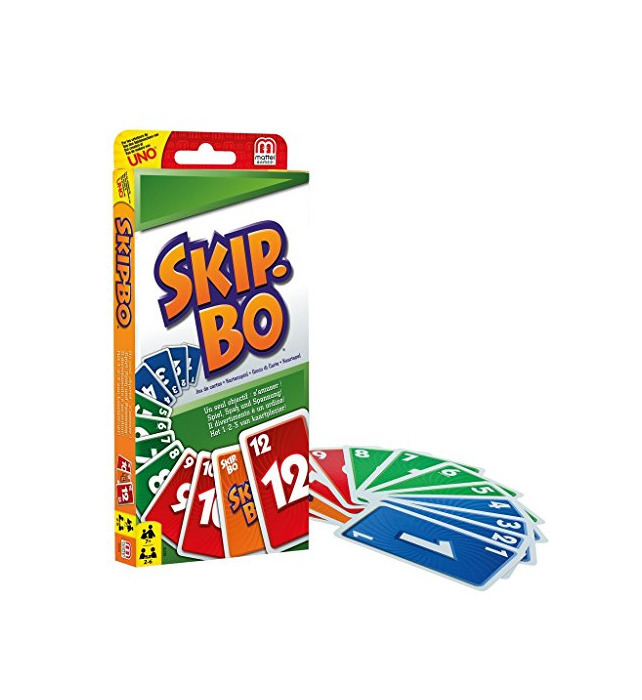 Product Mattel Games - Skip-Bo, Juego de Cartas