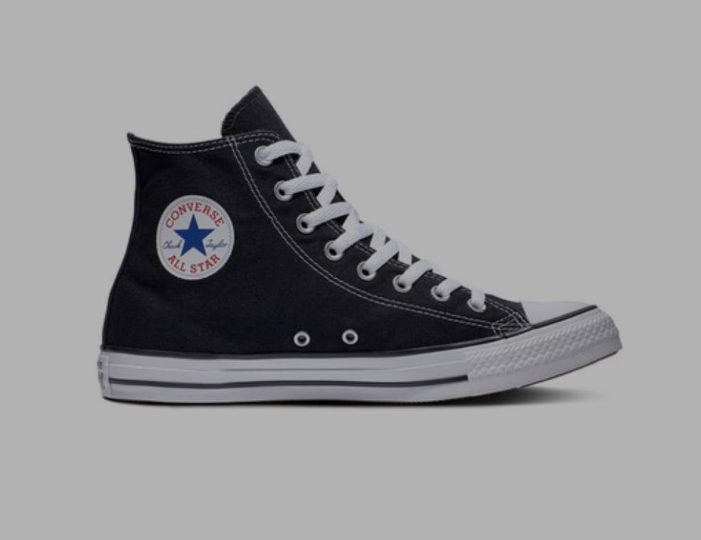 Moda All star preto (bota)