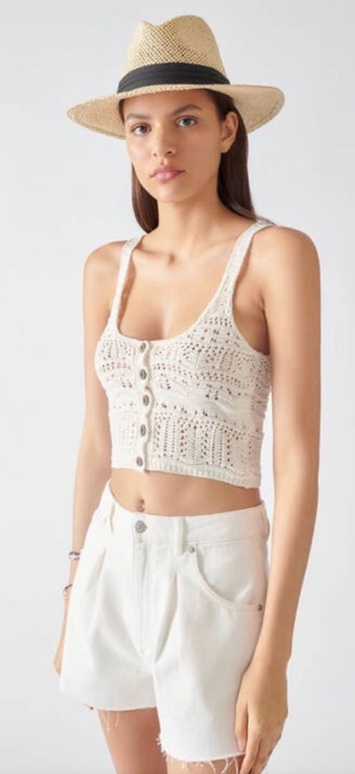 Moda Top crochet 