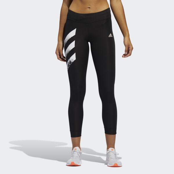 Moda adidas Leggings 3-Stripes Fast Own The Run - Preto | adidas Portugal