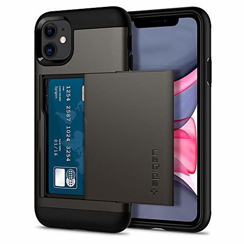 Electronic Spigen Slim Armor CS Funda iPhone 11, Doble Capa y diseñado para