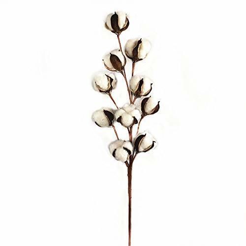 Simulation of Dried Flower Cotton Long Branches Living Room Home Wedding Decorations