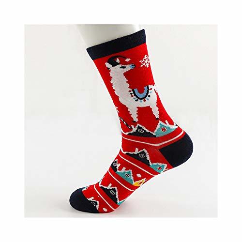 Moda Kagoroo Calcetines divertidos 1 Pair Winter Women Socks Warm Christmas Socks Santa