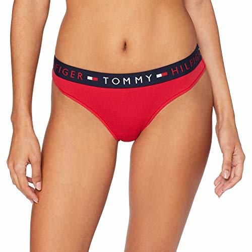 Fashion Tommy Hilfiger Bikini Tanga, Rojo