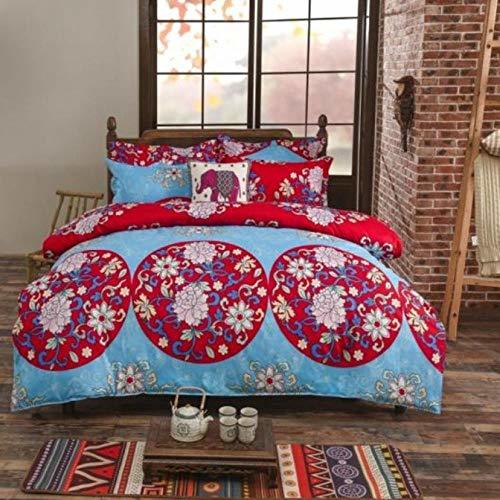 Producto PENVEAT 3pcs AB Side Boho Duvet Cover Vintage Bohemia Style 3pcs King