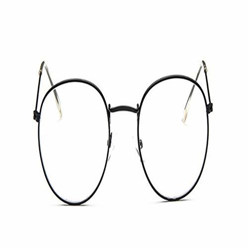 Product MaiTian Gafas Redondas Marco Gafas de Mujer Retro miopía Marco óptico Metal