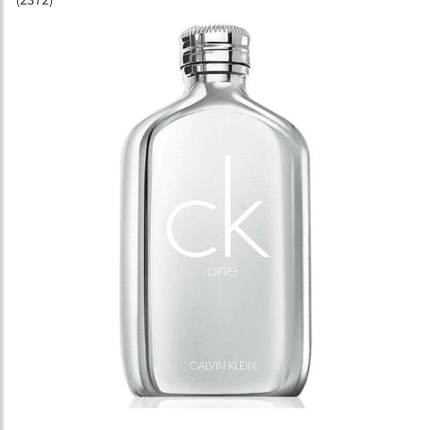 Product CK One Platinum Unissex Eau de Toilette