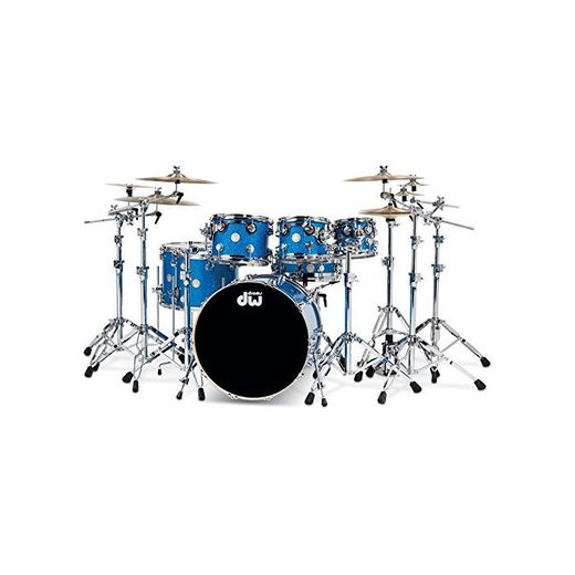 DW Drums Collector 's Maple 3pz Blue Glass