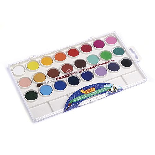 Social Jovi-725001 Estuche Acuarelas, Multicolor