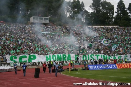Claques do Sporting no jamor