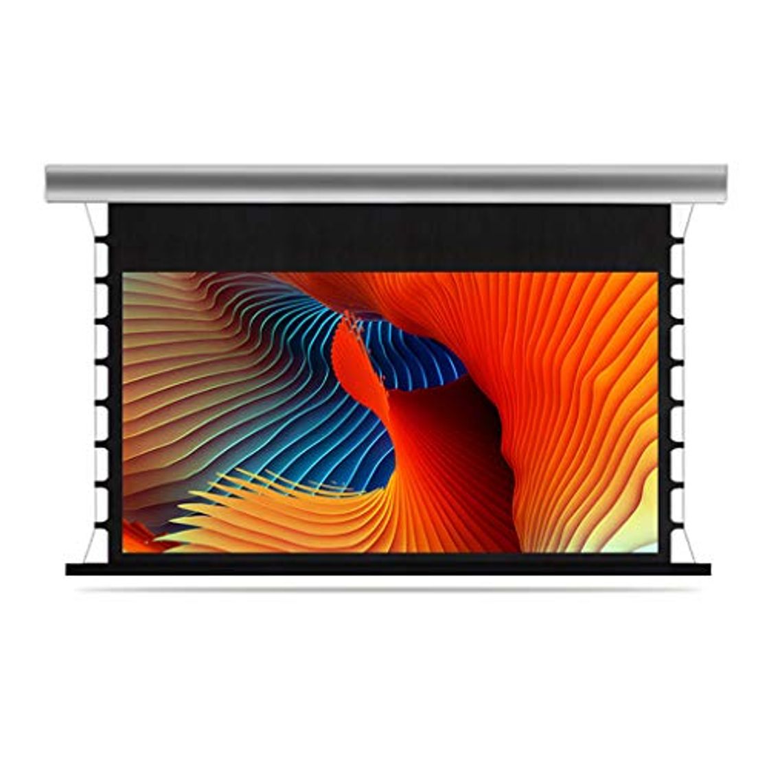 Social Pantalla de proyección de 100 pulgadas, pantalla de control remoto de alta