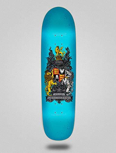 Social Flip Deck monopatin Skate Skateboard Tabla Mountain Crest Blue 8.75