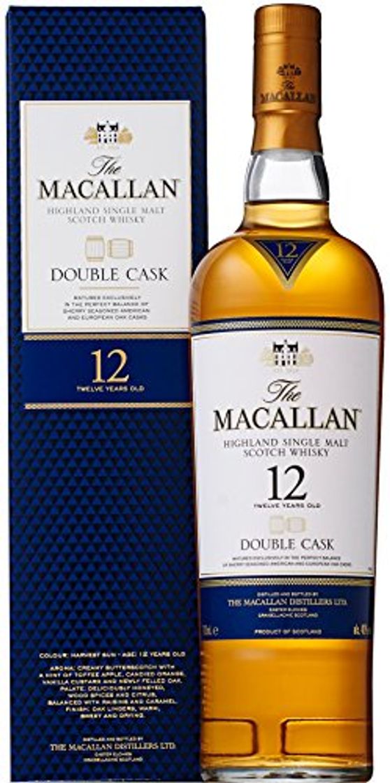 Products Macallan Double Cask 12 Años Single Malt Whisky Escoces