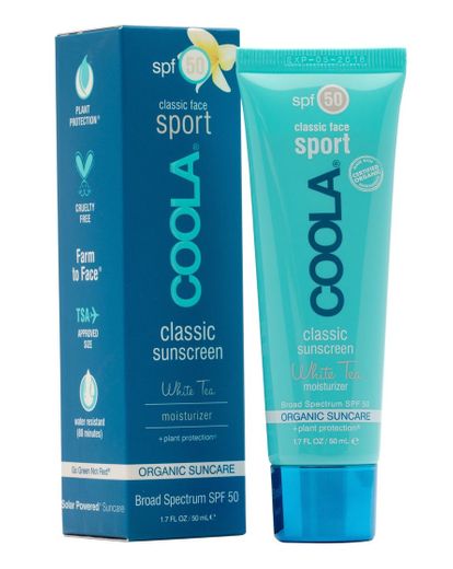 Coola Classic Face Sport SPF50 White Tea