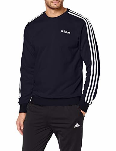 adidas E 3s Crew Ft Sudadera, Hombre, Azul