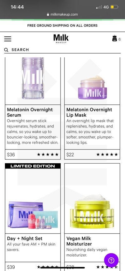 Careskin milk products