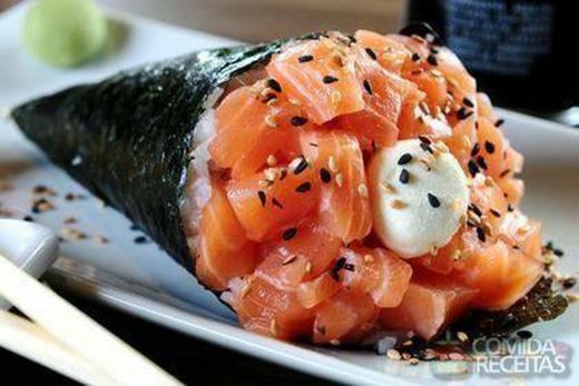 Temaki De Salmão 