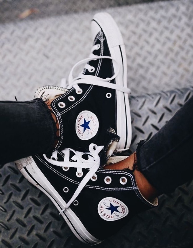 Social Converse Chuck Taylor All Star Hi, Zapatillas Altas Unisex adulto, Negro