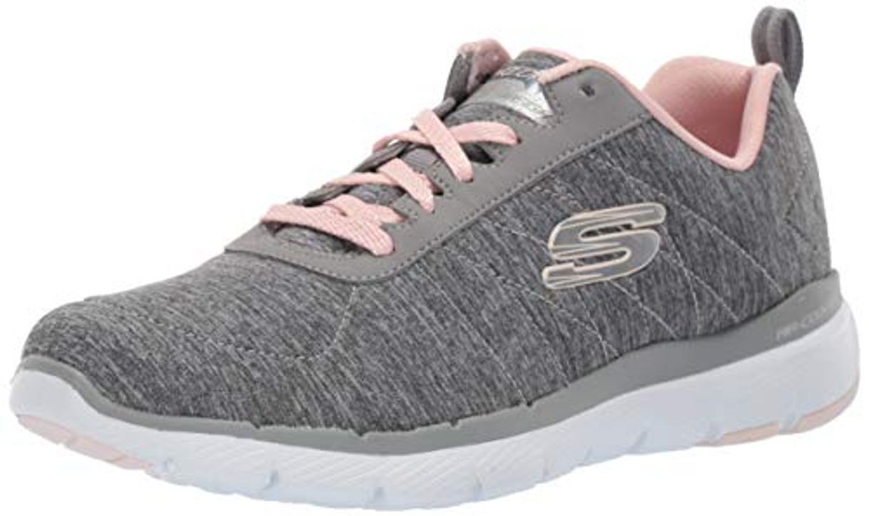 Lugares Skechers Women's FLEX APPEAL 3.0-INSIDERS Trainers, Grey