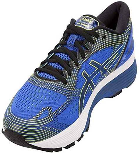 Asics Gel-Nimbus 21, Zapatillas de Running para Hombre, Azul