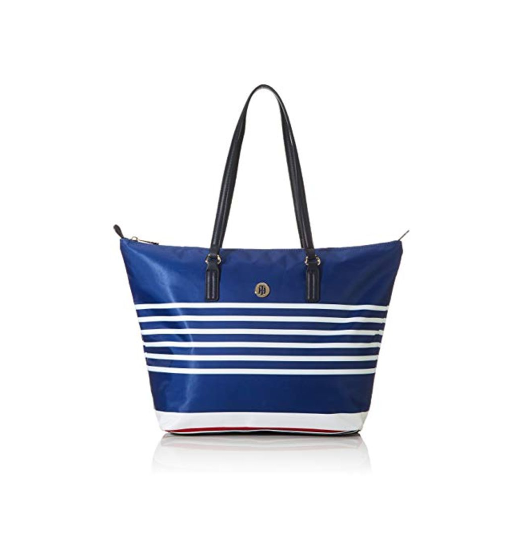 Producto Tommy Hilfiger - Poppy Tote Stripes, Bolsos totes Mujer, Azul