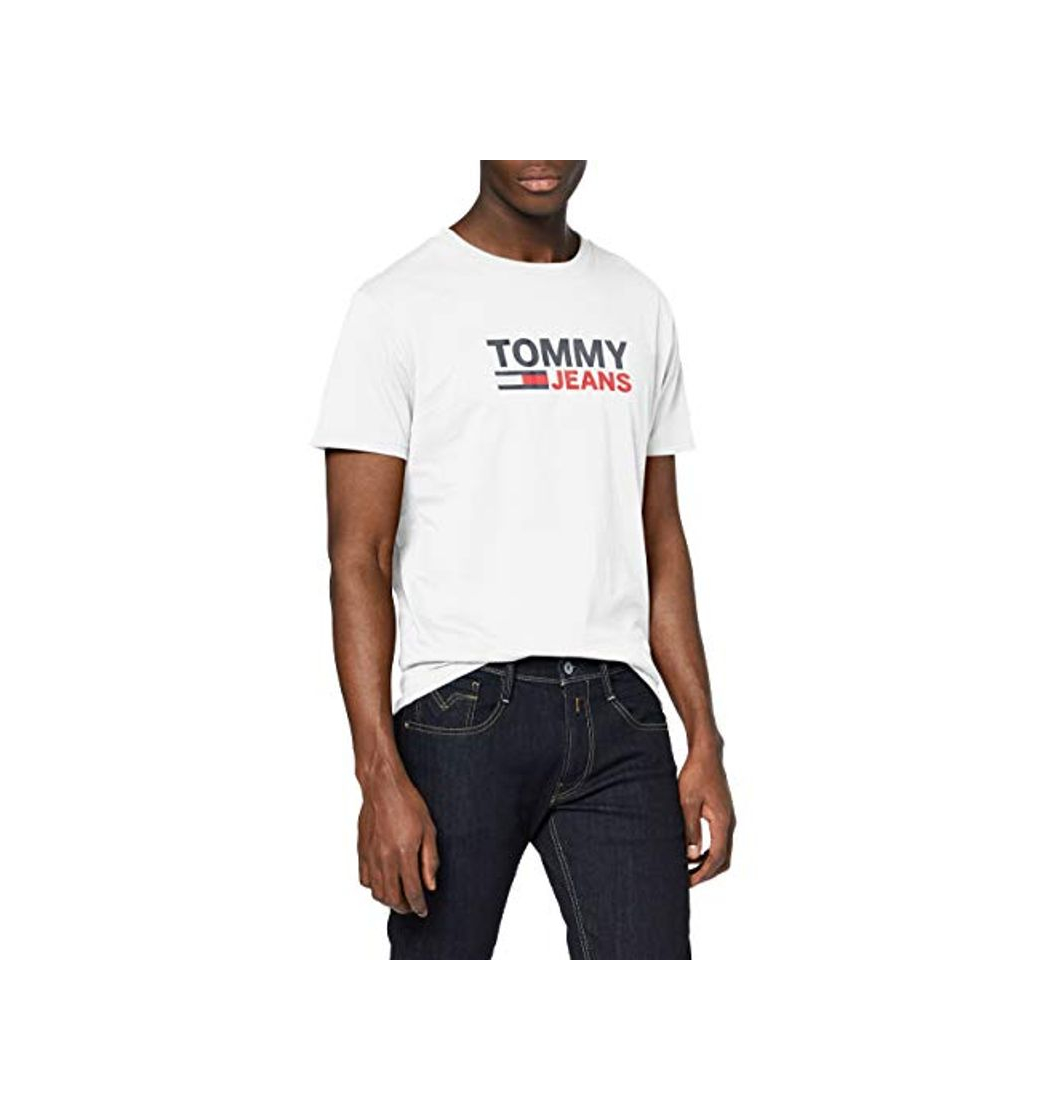 Producto Tommy Hilfiger TJM Corp Logo tee Camiseta Deporte, Blanco