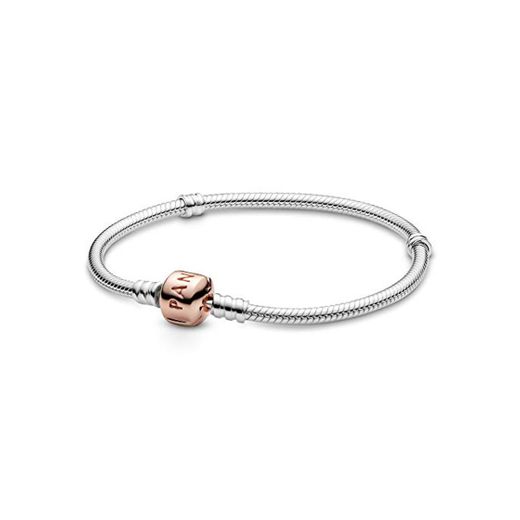 PANDORA Pulsera Charm Mujer Plata