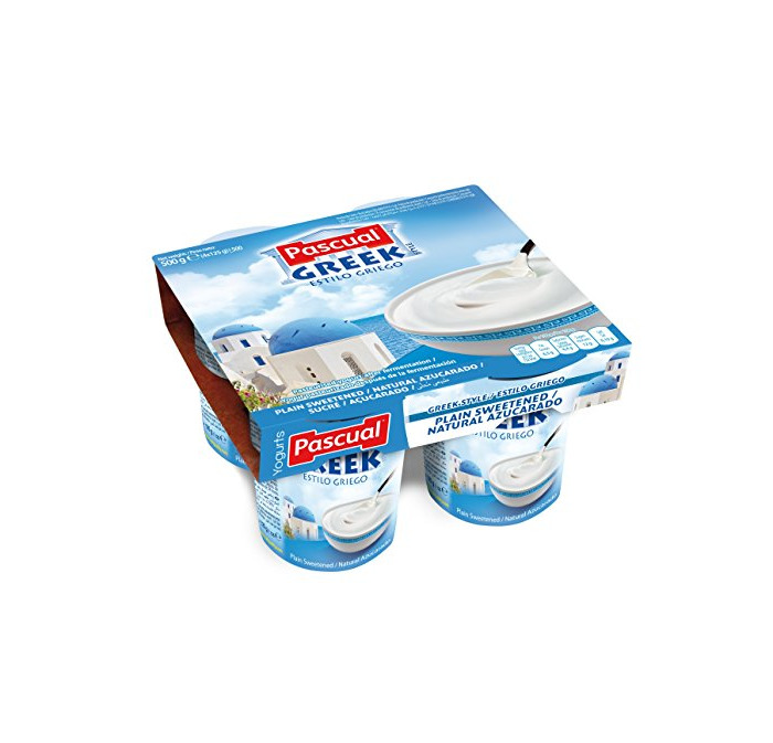 Social Pascual Yogur Griego - Paquete de 4 x 125 gr - Total