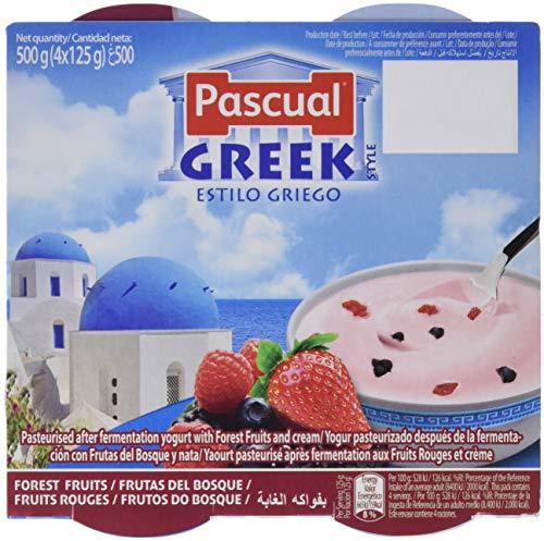 Social Pascual Yogur Griego con Frutas del Bosque - 6 Paquetes de 4
