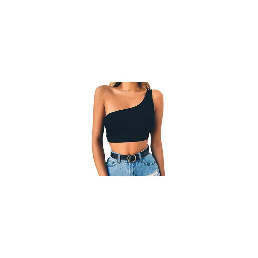 Social Camisetas sin Manga de Mujer,Mujeres Sexy Verano Deporte Sujetadors Tops de Cortos
