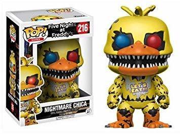 Moda FNAF Nightmare Chica Funko Pop