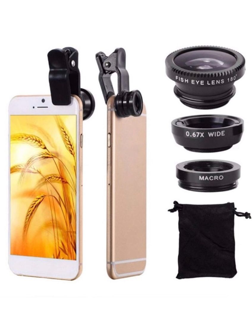 Fashion Wide Angle Macro Fisheye Clip Lens | SHEIN