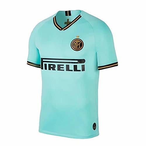Inter Milan 2019/20 Stadium Home Camiseta de Manga Corta, Hombre, Multicolor