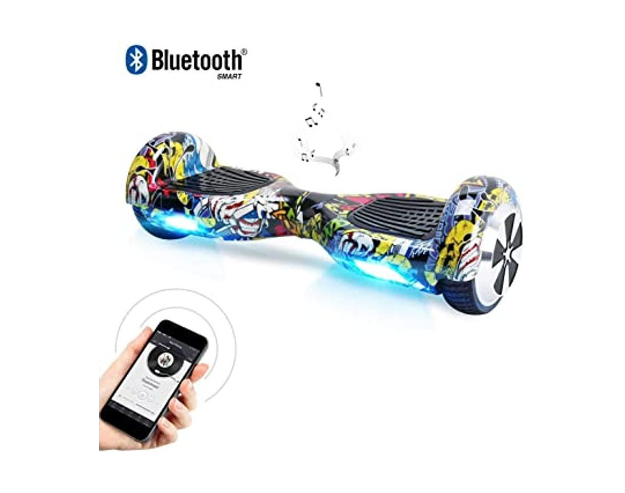 Product Windgoo Hoverboard 6.5" Scooter eléctrico con Auto Equilibrio, Hoverboard con Bluetooth y