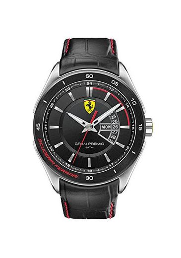Scuderia Ferrari Gran Premio Mens Day & Date Watch 0830183