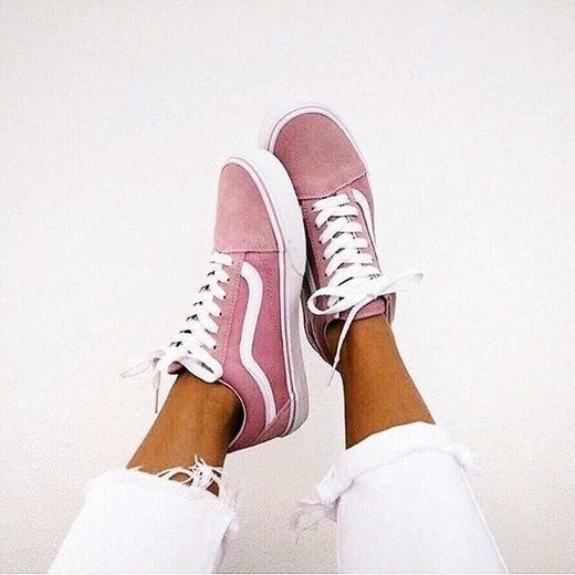 Social Vans rosa 
