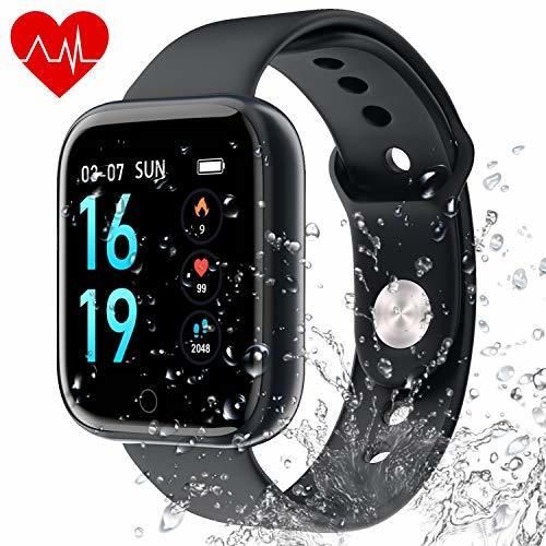Deportes Smart Wristband Bracelet Impermeable - Reloj Inteligente con Corriendo Pulsómetro Cronómetro