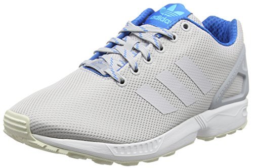 Moda Adidas ZX Flux, Alpargatas para Hombre, Gris