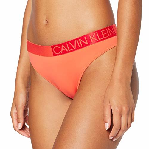 Lugares Calvin Klein Classic Braguita de bikini, Naranja