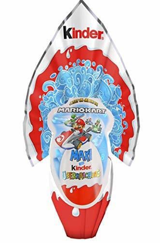 Kinder Surprise Huevo de Pascua gigante 320 g Mariokart Super Mario Maxi