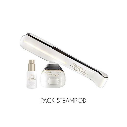 L'Oréal Profesional - Plancha alisadora Steampod 2.0 y serum