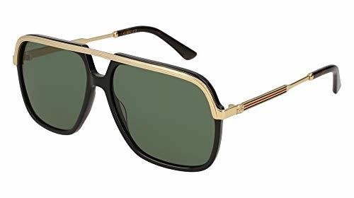 Social Gucci GG0200S 001 Gafas de sol, Negro