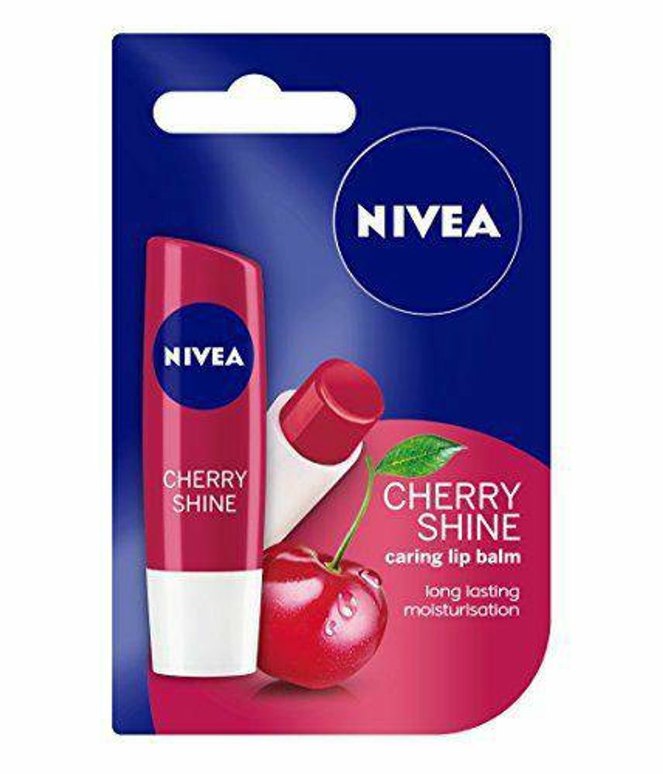 Moda NIVEA Lip  Balm, Fruity Cherry Shine, 4.8g 