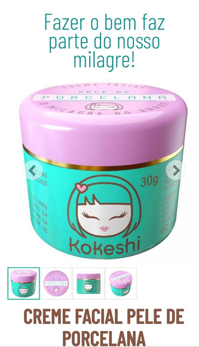 Moda Kokeshi Creme Facial 