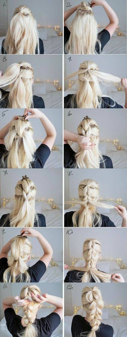 Moda Penteado passo a passo